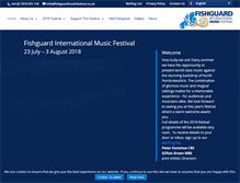Tablet Screenshot of fishguardmusicfestival.co.uk